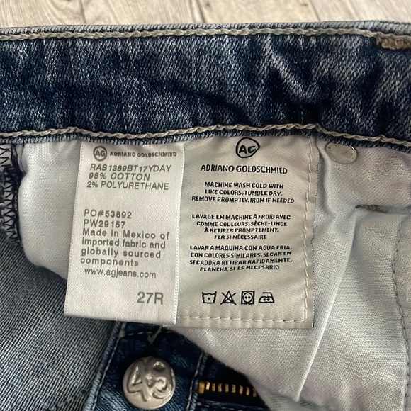 AG Adriano Goldschmied Legging Ankle- Super skinny Ankle-   27R - Picture 4 of 15